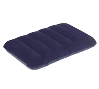 VELVET AIR INFLATABLE TRAVEL PILLOW (BLUE)