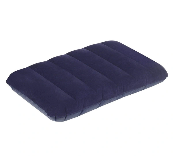 VELVET AIR INFLATABLE TRAVEL PILLOW (BLUE)