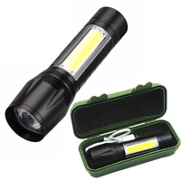 Mini Tactical Flashlight – Portable, Zoomable LED Light, 3 Modes, EDC Flashlight for Camping, Hiking, and Emergency