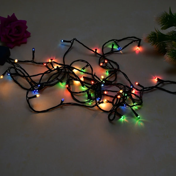 7291 : 4 METER FESTIVAL DECORATION LED STRING LIGHT IN MULTICOLOR WITH 3 MODES CHANGING CONTROLLER