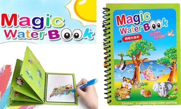 MAGIC WATER QUICK DRY BOOK WATER COLORING BOOK