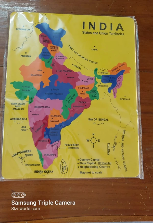 India Map Puzzle