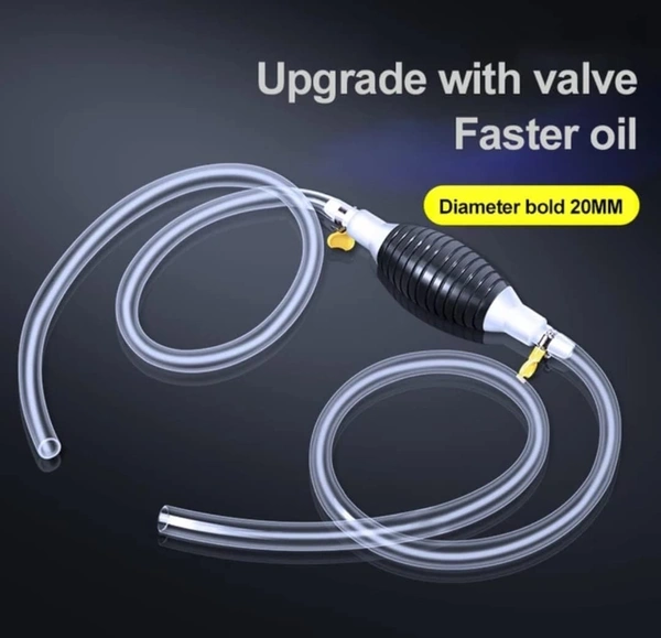 Fuel Transfer Pump Kit, High Flow Siphon Hand Oil Pump