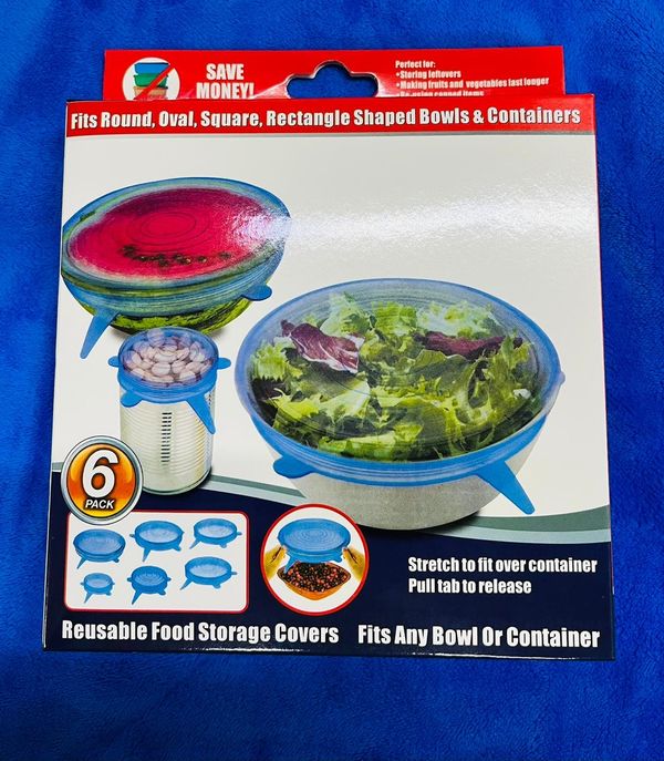 Reusable  FOOD Storage  Cover(6 Pieces)