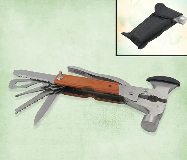 ALL IN ONE TOOLS HAMMER MULTITOOL, OPENER SCREWDRIVER