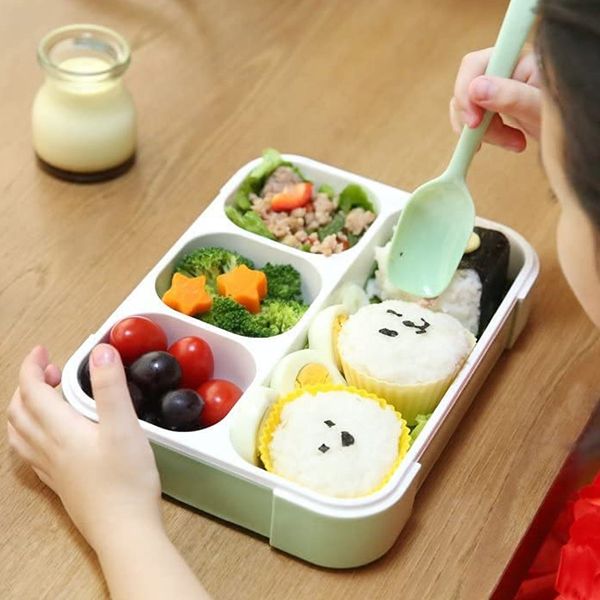 5212 LUNCH BOX 4 COMPARTMENT WITH LEAK PROOF LUNCH BOX
