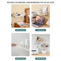 MULTIFUNCTIONAL ELEPHANT SHAPED STORAGE SHELF, NO PUNCHING WALL MOUNTED MINI STORAGE RACK