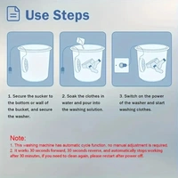 Mini Ultrasonic Washing Machine USB
