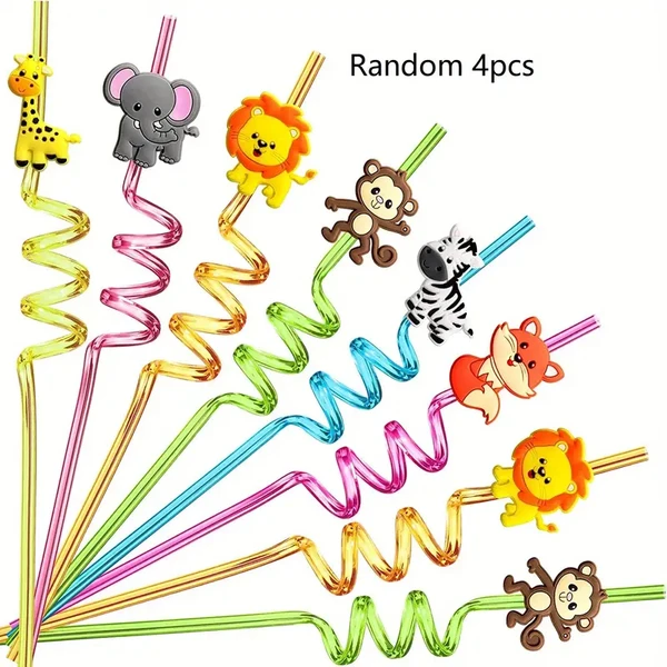 4pcs Straw Make Life FUN (For Kids)