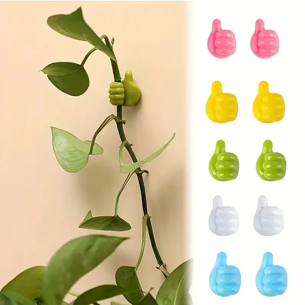 Hand-Shaped Rubber Hooks