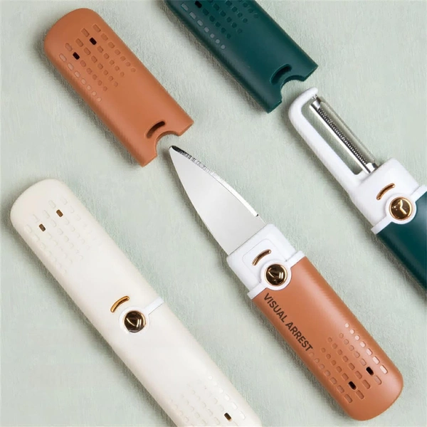 2 in 1 Portable MultiFunction Fruit Knife
