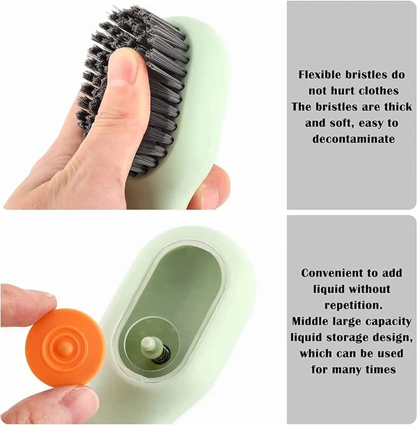 Multifunction Plastic Shoe Brush