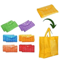  Reusable & Foldable Shopping Bags – Eco-Friendly, Multi-Color | Perfect for Personal Use & Return Gifts 🎁