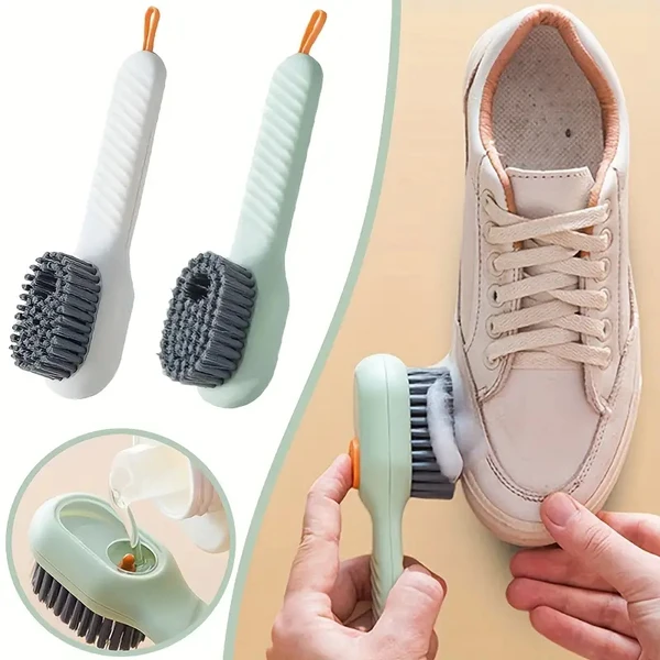 Multifunction Plastic Shoe Brush