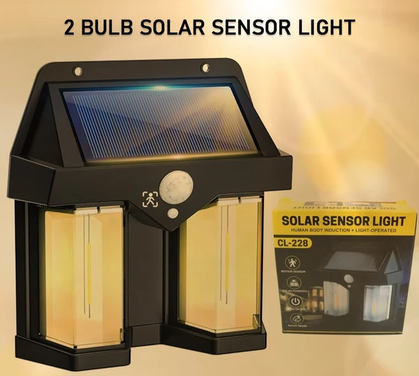 OUTDOOR SOLAR WALLWATERPROOF HIGH QUALITY LAMP