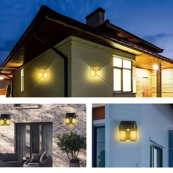 Outdoor Solar Wall Lamp – Waterproof, Eco-Friendly LED Light for Yard, Patio & Garden