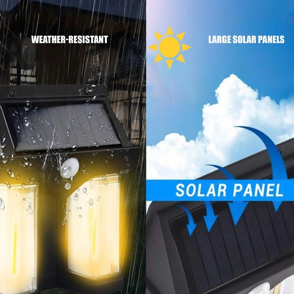Outdoor Solar Wall Lamp – Waterproof, Eco-Friendly LED Light for Yard, Patio & Garden