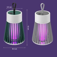 Electric Shock Mosquito Killer Racket | Bug Zapper Mosquito Killer and Fly Killer | Eco Friendly Electronic Mosquito Killer Machine Lamp for Home, Indoor, Outdoor Portable USB LED Trap
