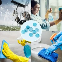 SKVWORLD Car Wiper Detergent Effervescent Tablets – Powerful Cleaning for a Crystal-Clear Windshield!