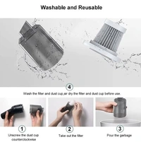 SKVWORLD 3-in-1 Portable Mini Vacuum Cleaner – Powerful Cleaning for Home & Car! 