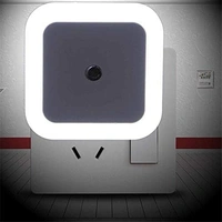 Automatic Sensor Smart Led Night Lamp Ideal for Bedroom and Livingroom Decor (White) - Smart Sensor Automatic ON/Off Dim LED Light Energy