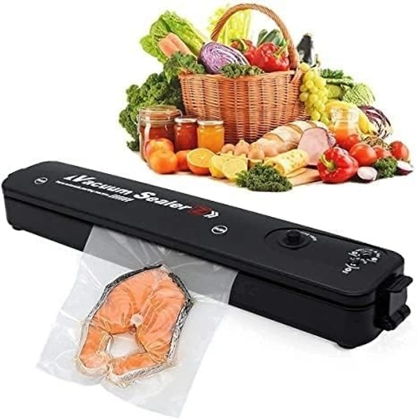Vacuum Sealer Machine, Automatic Fresh Food-Sealer, Vacuum Packing Machine For Fruits, Preservatives | Airtight Sealing Machine For Food