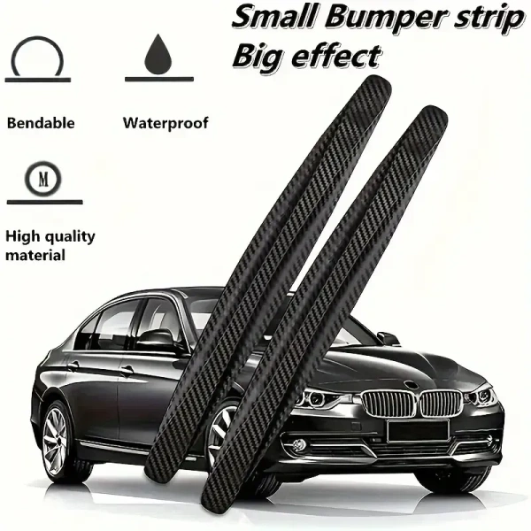 SKVWORLD Car Bumper Corner Protector – Trendy, Flexible & Shock-Absorbing Guard with Strong Adhesive for Ultimate Scratch & Dent Protection!
