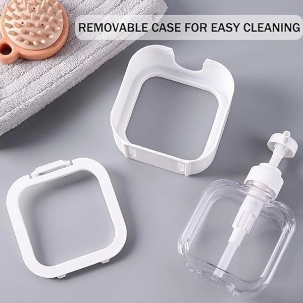 Transparent Liquid Soap Dispenser – Refillable, Multipurpose Pump Bottle for Kitchen, Bathroom & Office | SKVWORLD 
