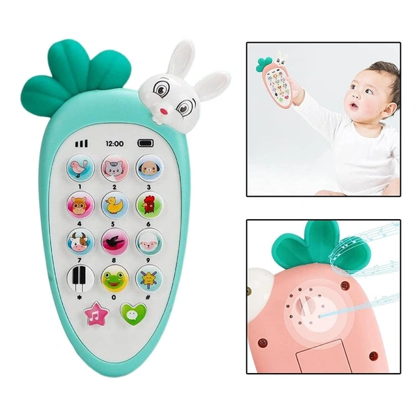Rabbit Intelligent Baby Cell Phone – Fun Musical Mobile Toy with Lights & Ringtones for Kids & Toddlers | SKVWORLD