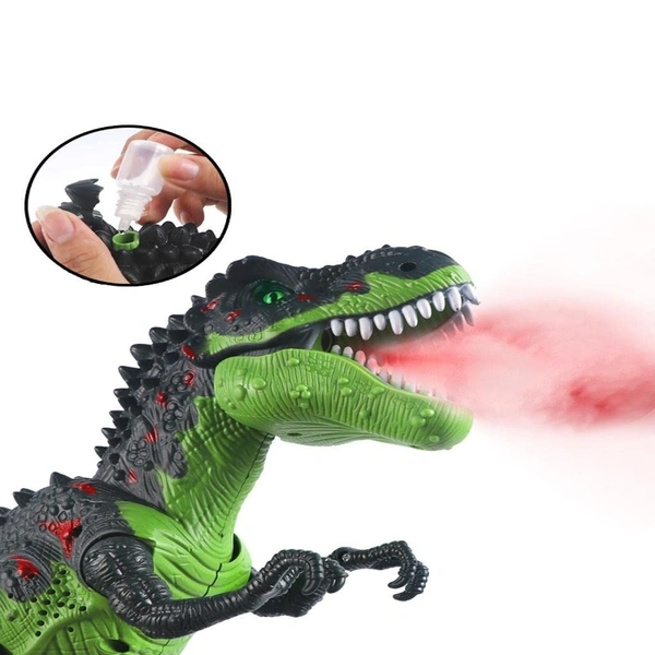 Multi-Function Electronic Walking Dinosaur Toy – Roaring, Mist Spraying & Egg Laying