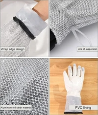 Wire Dishwashing Gloves – Durable & Reusable Waterproof Cleaning Gloves for Kitchen | Perfect for Washing Dishes, Scrubbing Pots & Household Cleaning – SKVWORLD