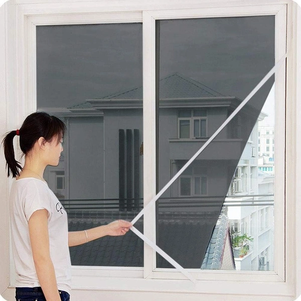 1PC Fly Screen Curtain Mesh – 1.3m x 1.5m Mosquito Netting for Windows