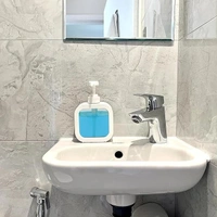 Transparent Liquid Soap Dispenser – Refillable, Multipurpose Pump Bottle for Kitchen, Bathroom & Office | SKVWORLD 