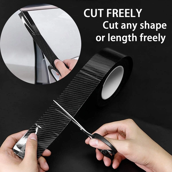 Carbon Fiber High-Gloss Anti-Scratch Black PPF Tape – Car Paint Protection & Stylish Decoration | SKVWORLD