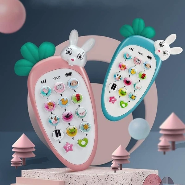 Rabbit Intelligent Baby Cell Phone – Fun Musical Mobile Toy with Lights & Ringtones for Kids & Toddlers | SKVWORLD