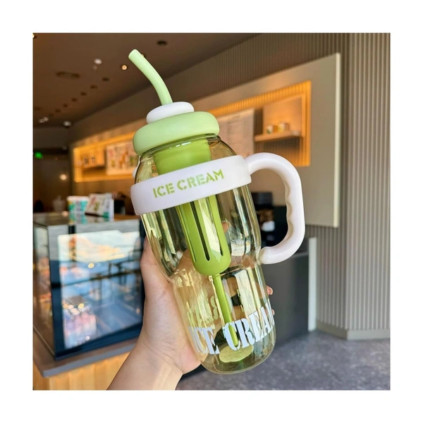 1300ml Water Bottle with Straw & Filter | Insulated, Leak-Proof & BPA-Free | Ideal for Gym, Office & Outdoors