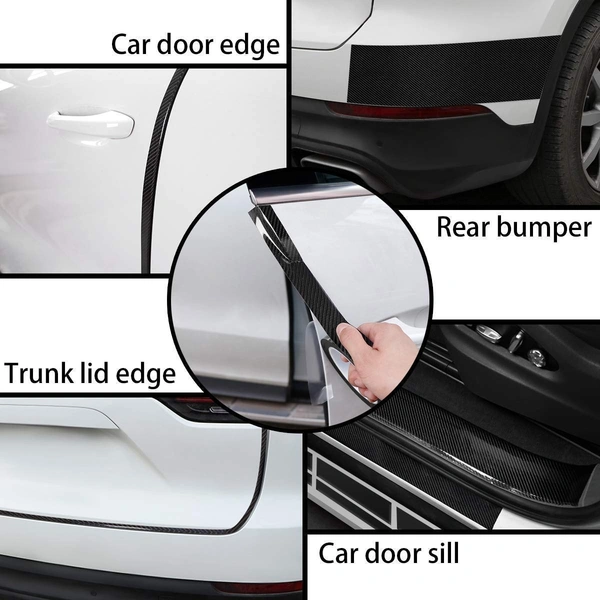 Carbon Fiber High-Gloss Anti-Scratch Black PPF Tape – Car Paint Protection & Stylish Decoration | SKVWORLD
