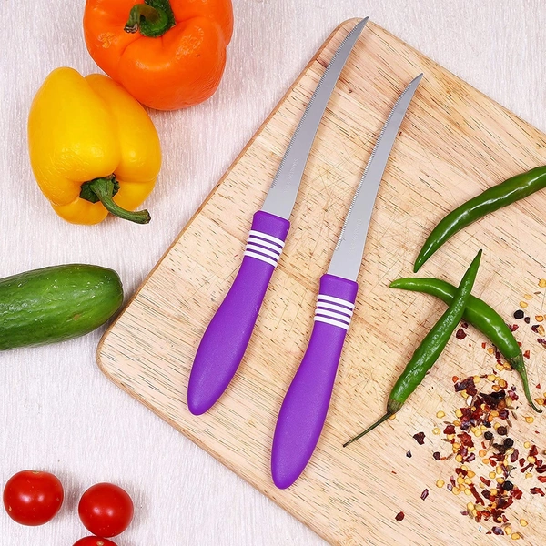SKVWORLD 2-Piece Fruit Knife Set | High-Grade Stainless Steel | Ultra-Sharp & Dishwasher Safe | Multipurpose Kitchen Knife Set