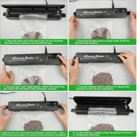 Vacuum Sealer Machine, Automatic Fresh Food-Sealer, Vacuum Packing Machine For Fruits, Preservatives | Airtight Sealing Machine For Food