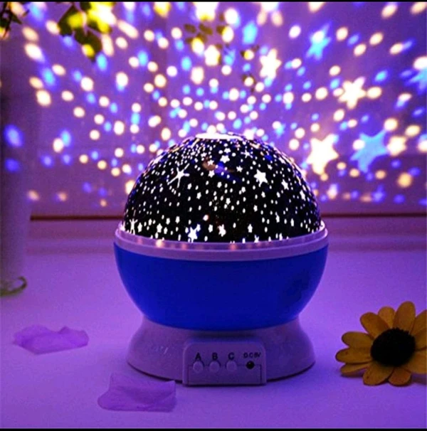 Star Master Rotating Projection Night Lamp