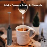 Kedar Handheld Electric Milk Frother – Stainless Steel Whisk, USB Rechargeable, for Coffee & Hot Chocolate