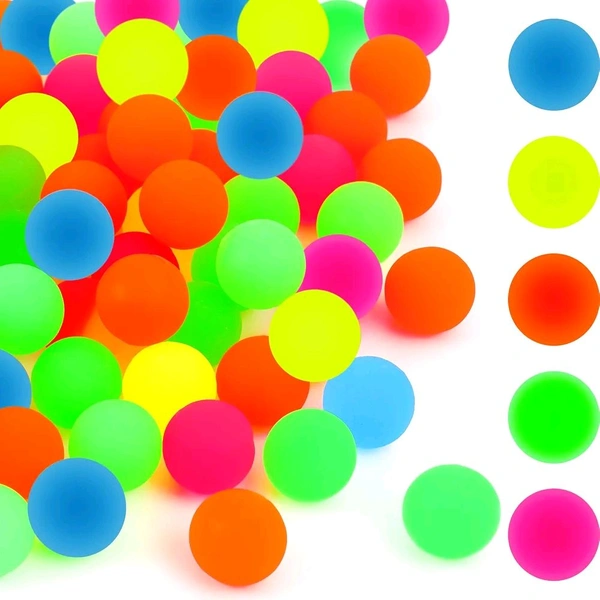 Mini Neon Bouncy Balls Colorful