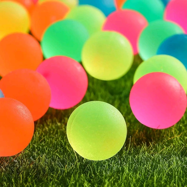 Mini Neon Bouncy Balls Colorful