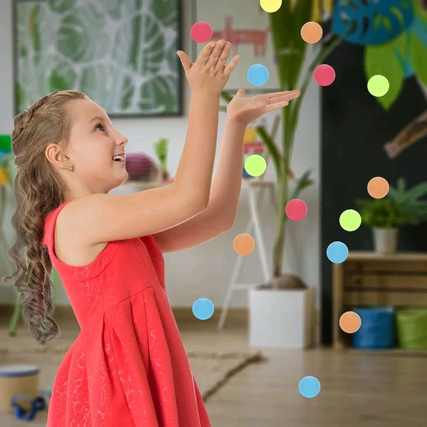 Mini Neon Bouncy Balls Colorful
