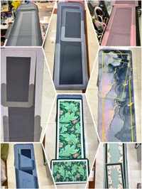 High Quality Kitchen Mat Sets (2 Piece) – Anti-Fatigue, Non-Slip, Water-Absorbent, Easy to Clean & Store 