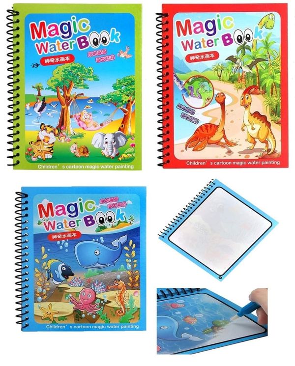 MAGIC WATER QUICK DRY BOOK WATER COLORING 