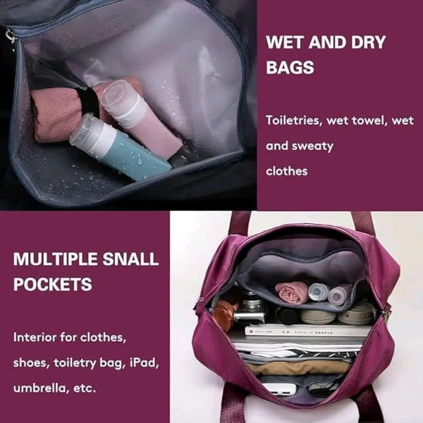 Expandable Travel Bags for Women, Duffle Bags for Women Luggage, Foldable Vanity Traveling Waterproof Hand Bag for Ladies Personal Items