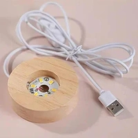 3D Galaxy Crystal Ball Night Light – Engraved LED Lamp with USB & Wooden Base | Stunning Home Décor, Office, Kids’ Bedroom & Perfect Gift – SKVWORLD