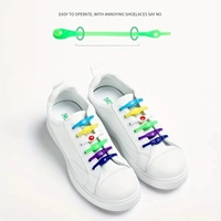 Silicon Shoe Lace(Set Of 12)