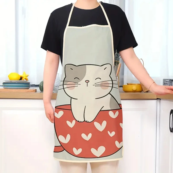 Waterproof Apron | Cute Cartoon Designed Reusable